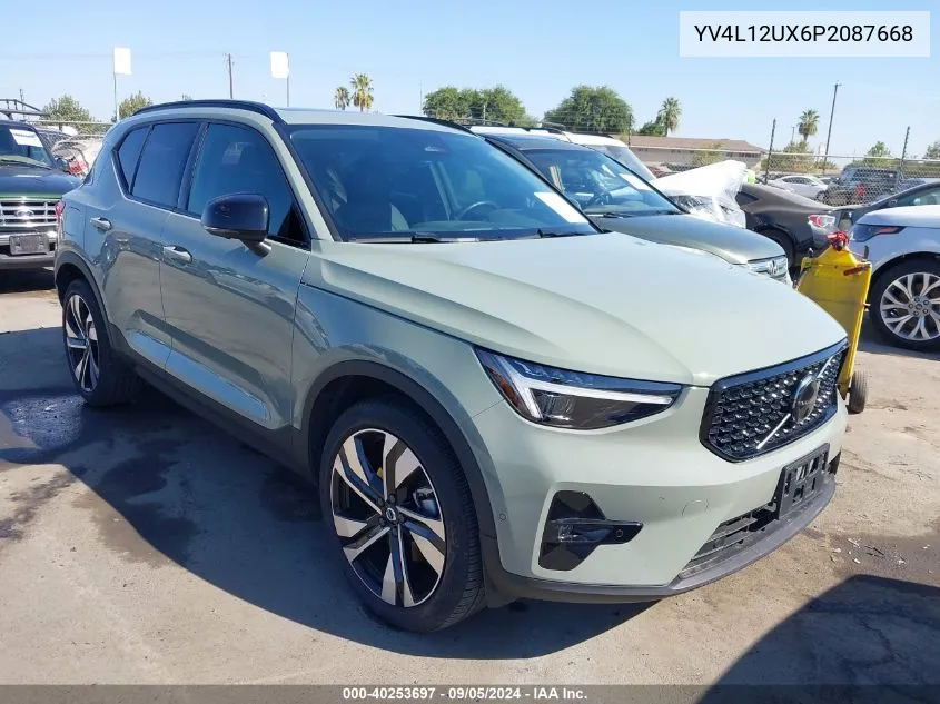 YV4L12UX6P2087668 2023 Volvo Xc40 Ultimate