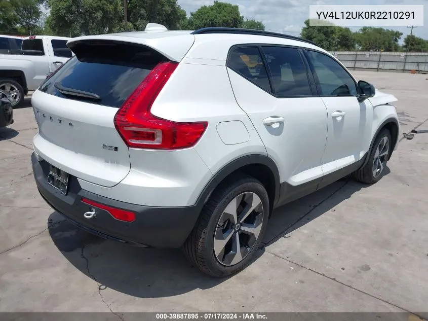 YV4L12UK0R2210291 2024 Volvo Xc40 B5 Core Dark Theme