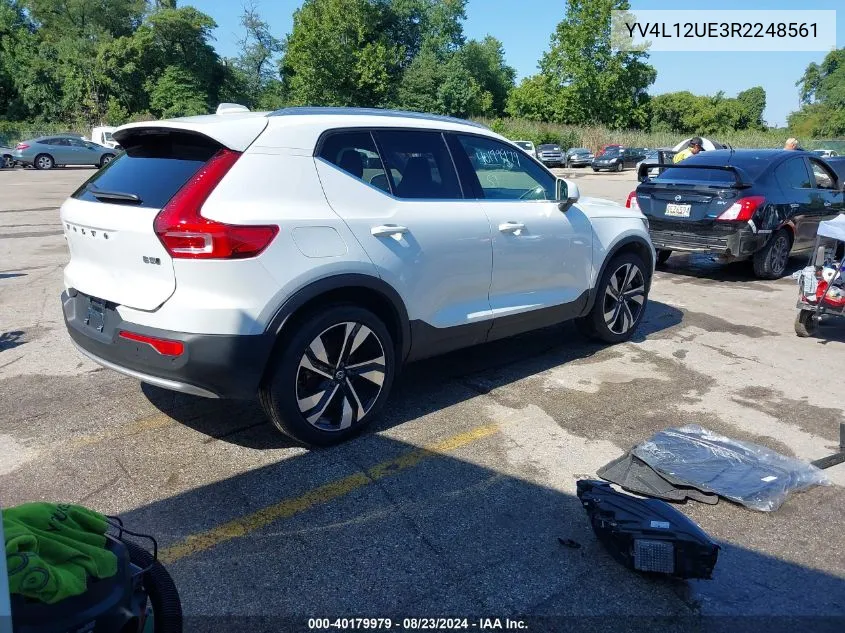 YV4L12UE3R2248561 2024 Volvo Xc40 B5 Plus Bright Theme