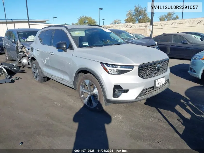 2024 Volvo Xc40 B5 Plus Dark Theme VIN: YV4L12UL0R2291057 Lot: 40712628