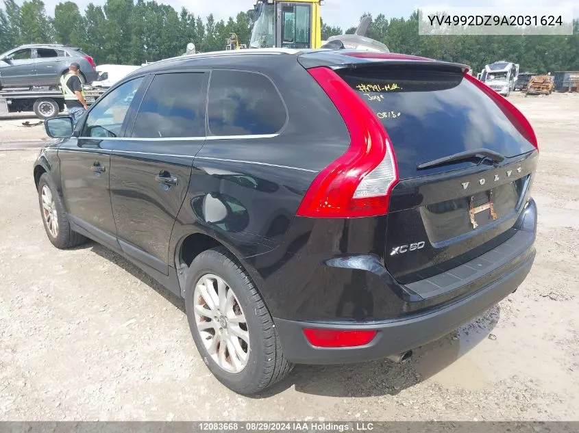 YV4992DZ9A2031624 2010 Volvo Xc60