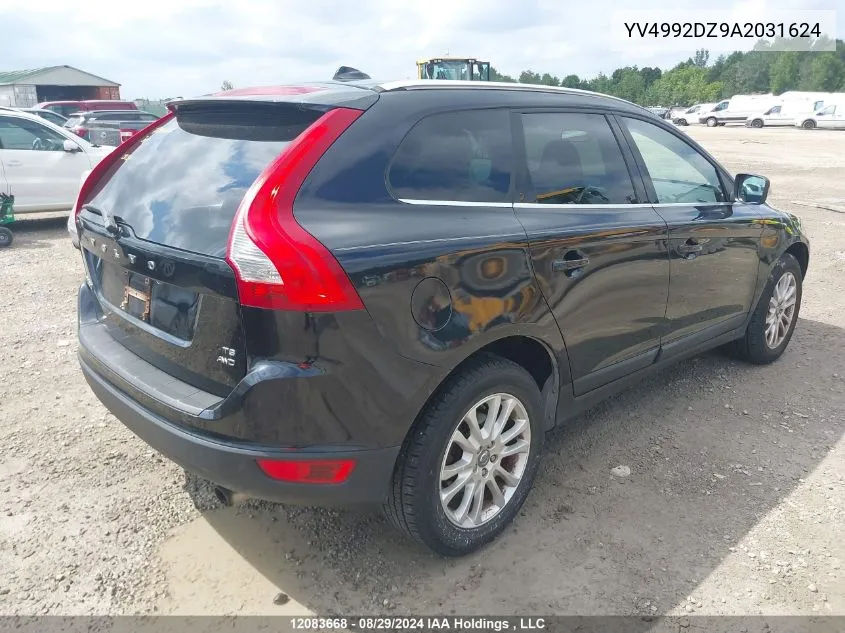 YV4992DZ9A2031624 2010 Volvo Xc60