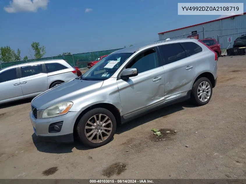 2010 Volvo Xc60 T6/T6 R-Design VIN: YV4992DZ0A2108719 Lot: 40103015