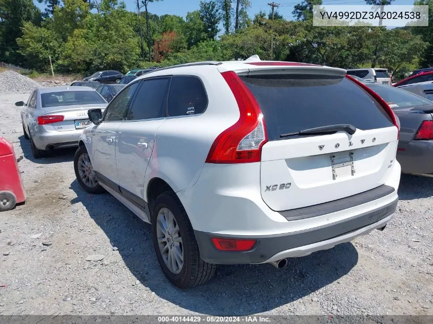 YV4992DZ3A2024538 2010 Volvo Xc60 T6