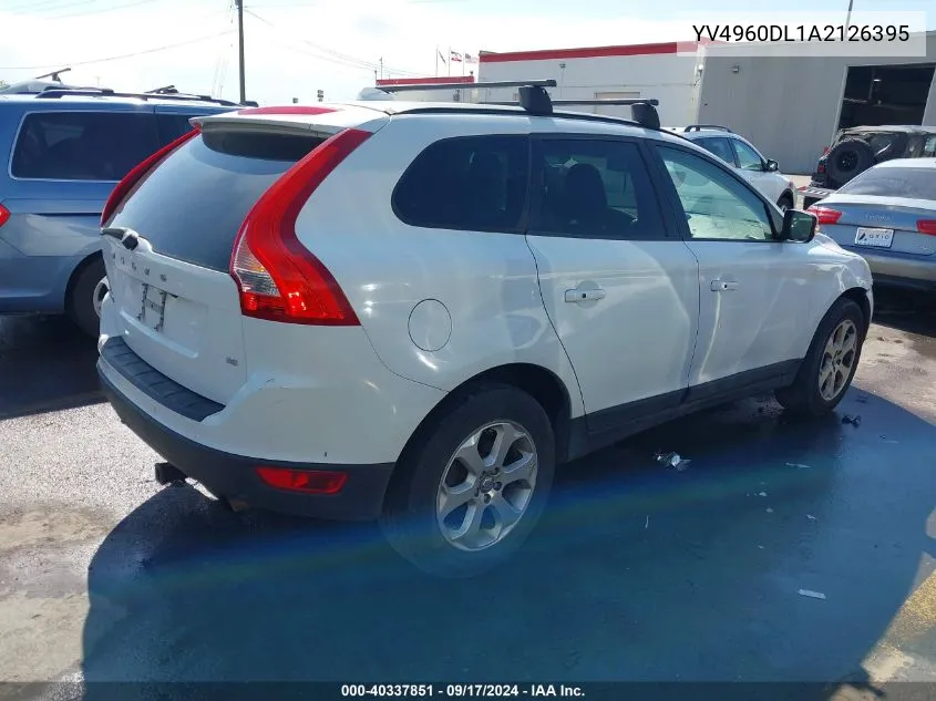 2010 Volvo Xc60 3.2 VIN: YV4960DL1A2126395 Lot: 40337851