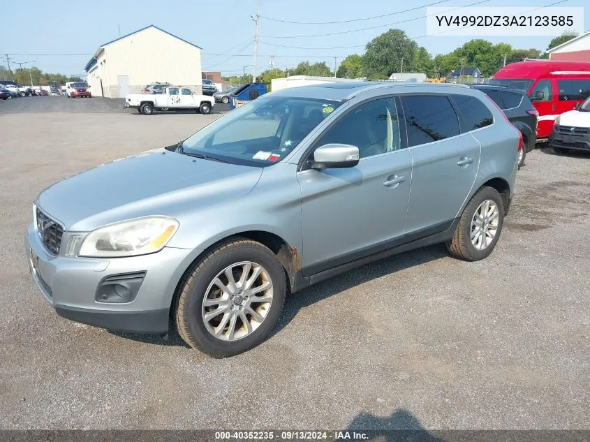 2010 Volvo Xc60 T6/T6 R-Design VIN: YV4992DZ3A2123585 Lot: 40352235