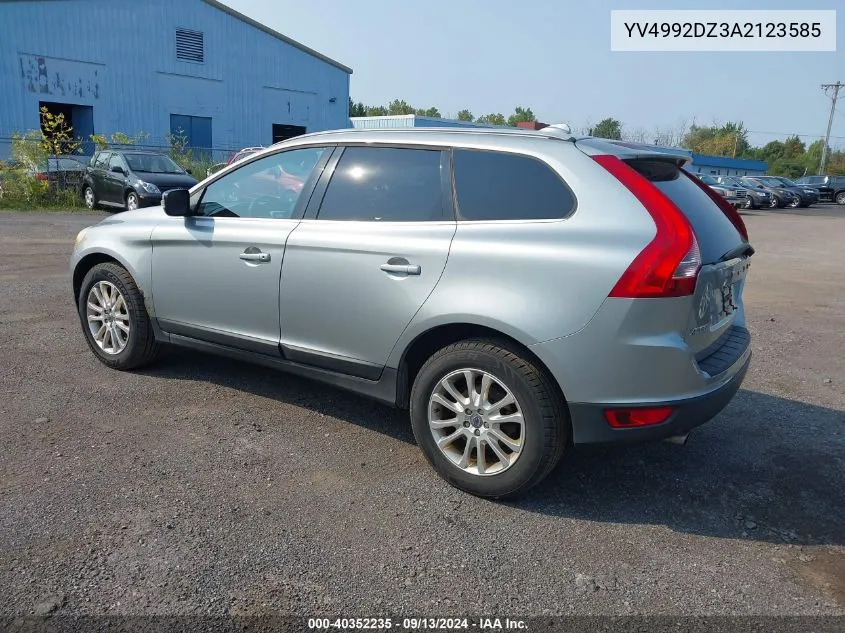 2010 Volvo Xc60 T6/T6 R-Design VIN: YV4992DZ3A2123585 Lot: 40352235