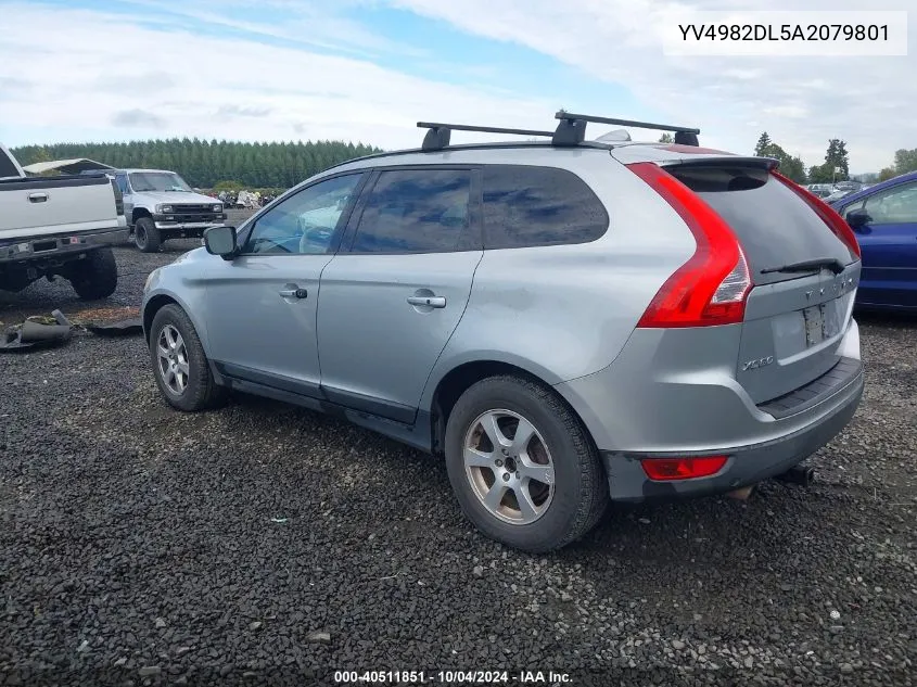 YV4982DL5A2079801 2010 Volvo Xc60 3.2