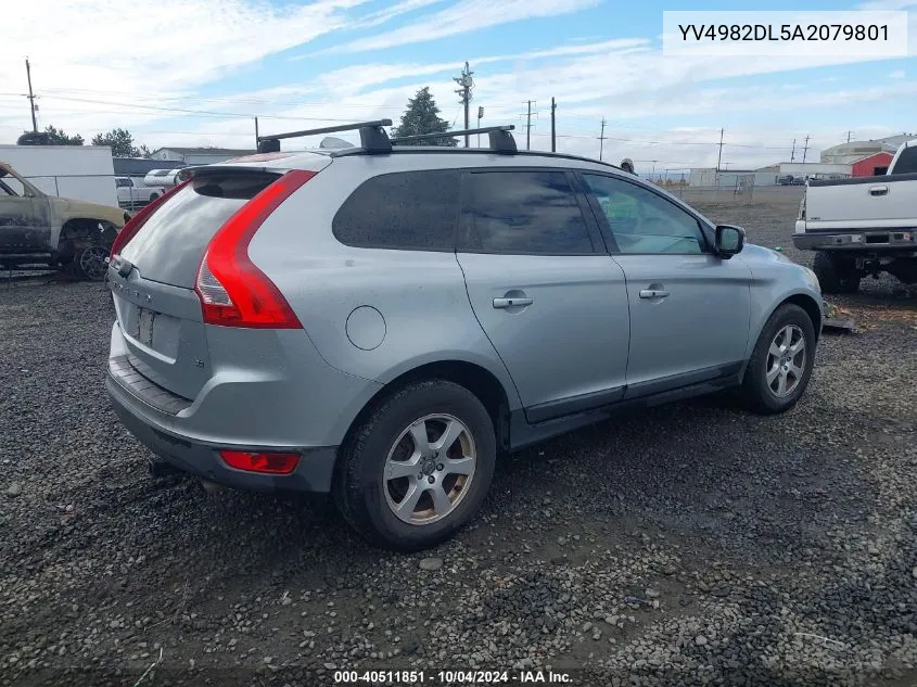 2010 Volvo Xc60 3.2 VIN: YV4982DL5A2079801 Lot: 40511851