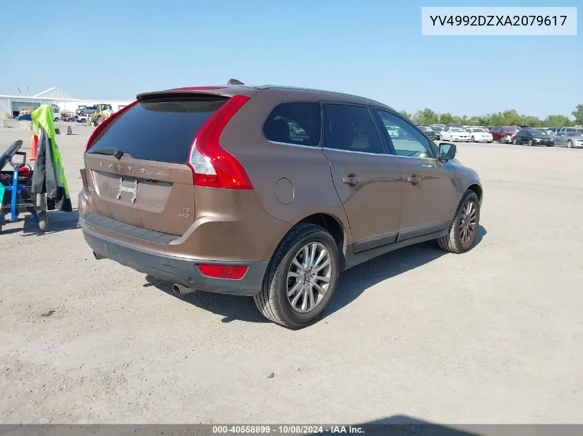 2010 Volvo Xc60 T6/T6 R-Design VIN: YV4992DZXA2079617 Lot: 40558899