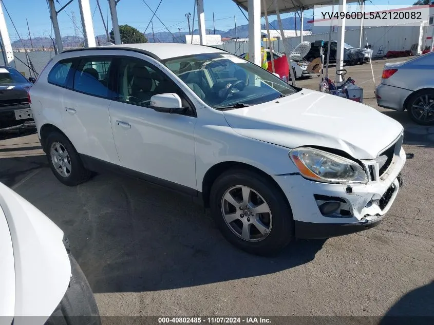 2010 Volvo Xc60 3.2 VIN: YV4960DL5A2120082 Lot: 40802485