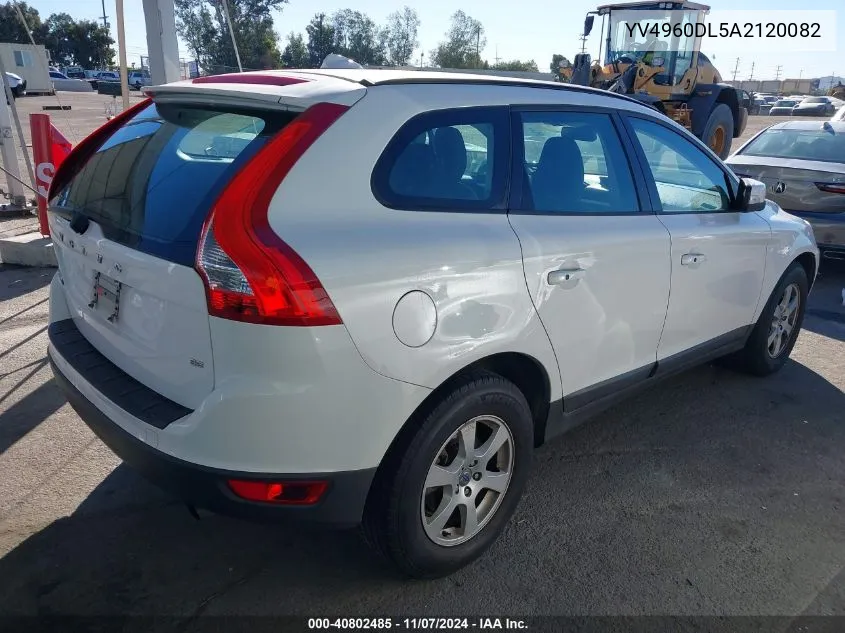 2010 Volvo Xc60 3.2 VIN: YV4960DL5A2120082 Lot: 40802485