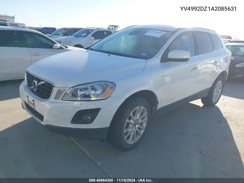 2010 Volvo Xc60 T6/T6 R-Design VIN: YV4992DZ1A2085631 Lot: 40864300