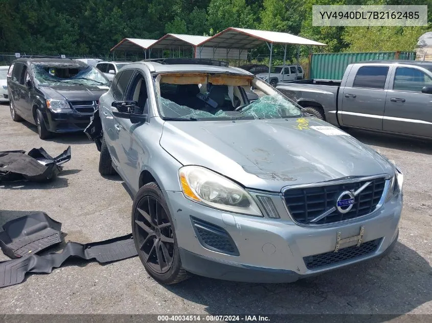 YV4940DL7B2162485 2011 Volvo Xc60