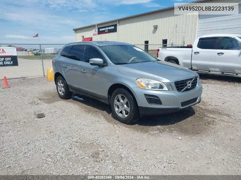 2011 Volvo Xc60 3.2 VIN: YV4952DL8B2223139 Lot: 40263340