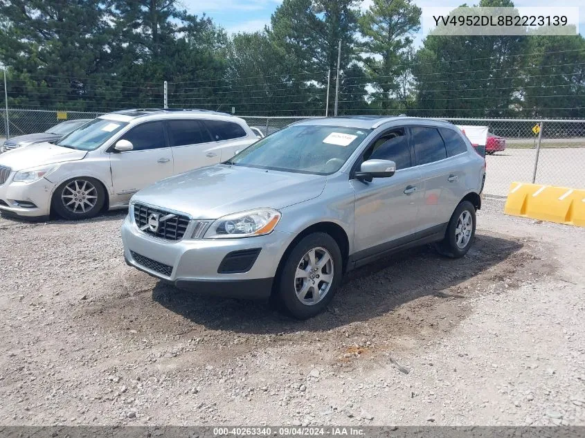 2011 Volvo Xc60 3.2 VIN: YV4952DL8B2223139 Lot: 40263340