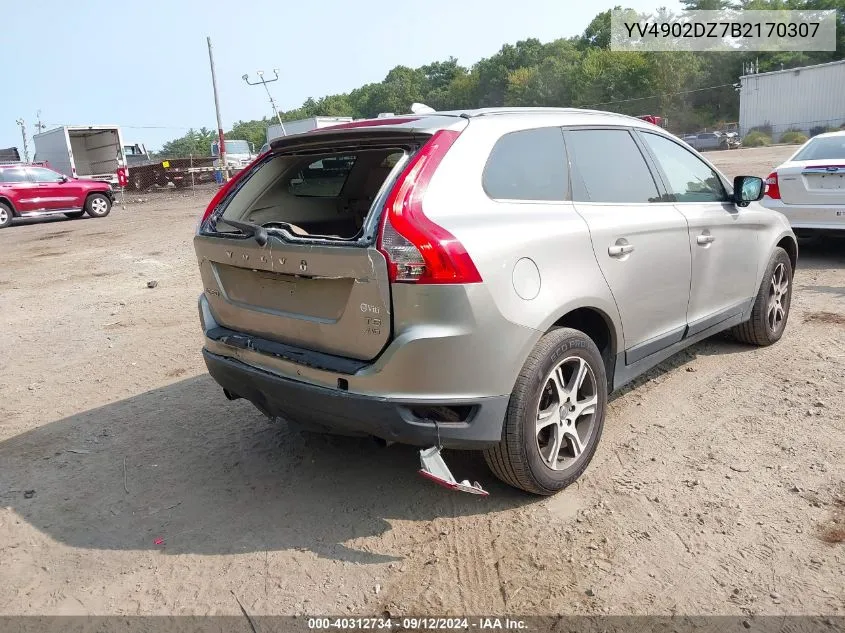 2011 Volvo Xc60 T6 VIN: YV4902DZ7B2170307 Lot: 40312734