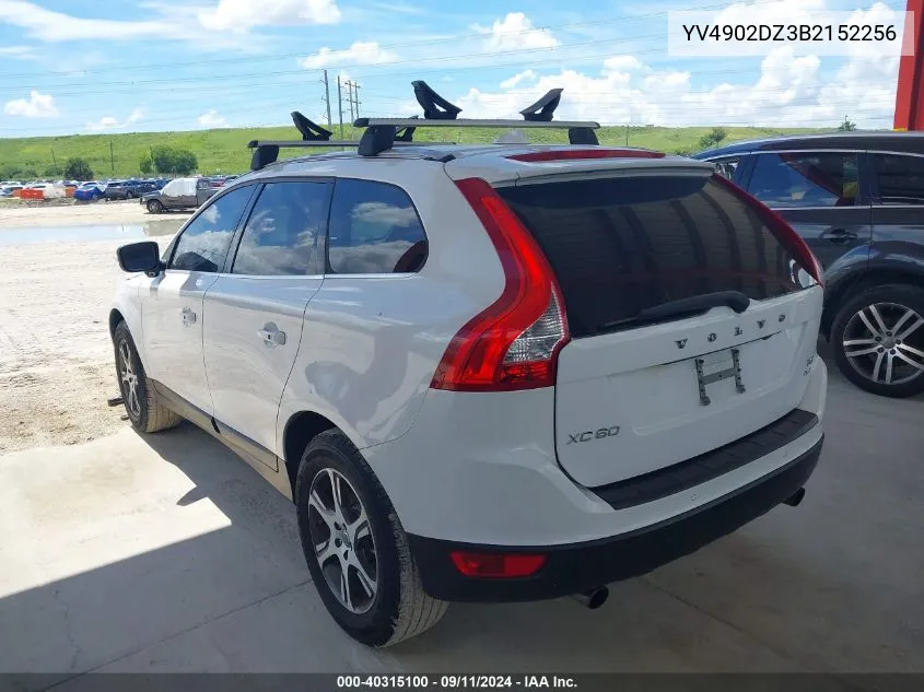 2011 Volvo Xc60 T6/T6 R-Design VIN: YV4902DZ3B2152256 Lot: 40315100