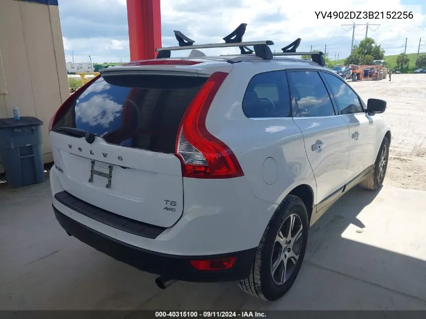 YV4902DZ3B2152256 2011 Volvo Xc60 T6/T6 R-Design