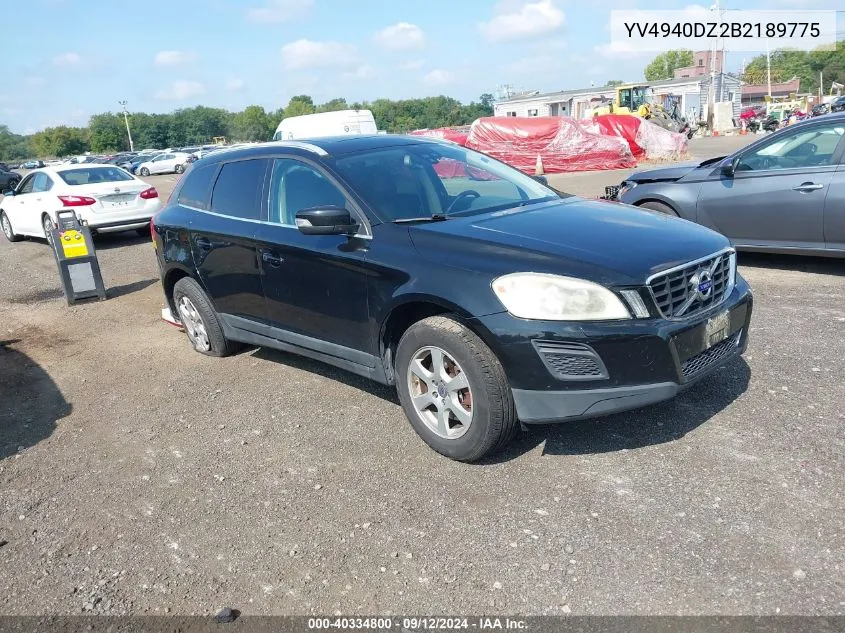 YV4940DZ2B2189775 2011 Volvo Xc60 3.2