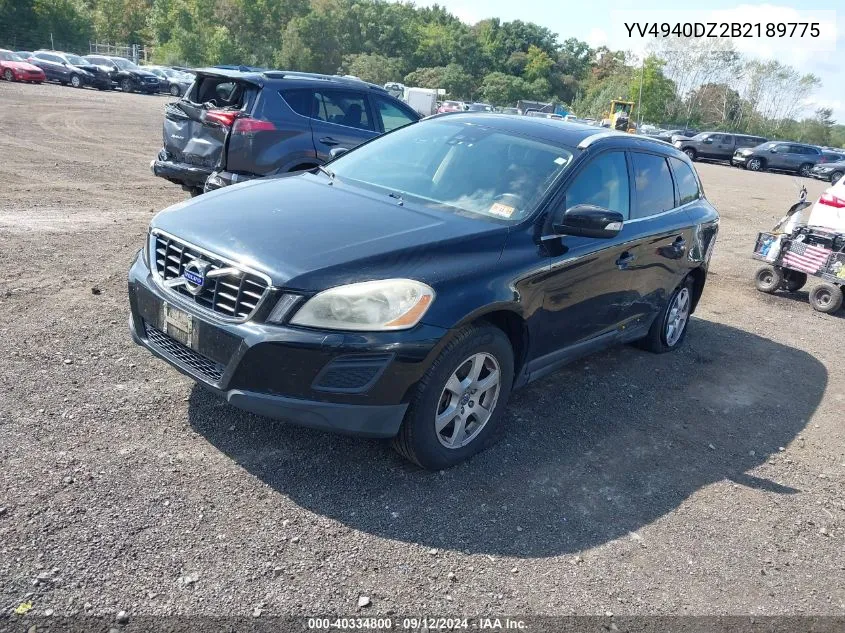 YV4940DZ2B2189775 2011 Volvo Xc60 3.2