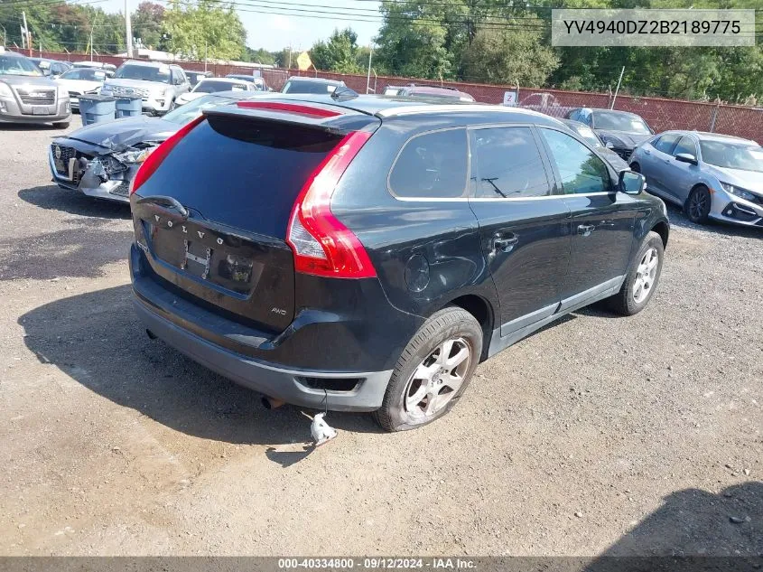 YV4940DZ2B2189775 2011 Volvo Xc60 3.2