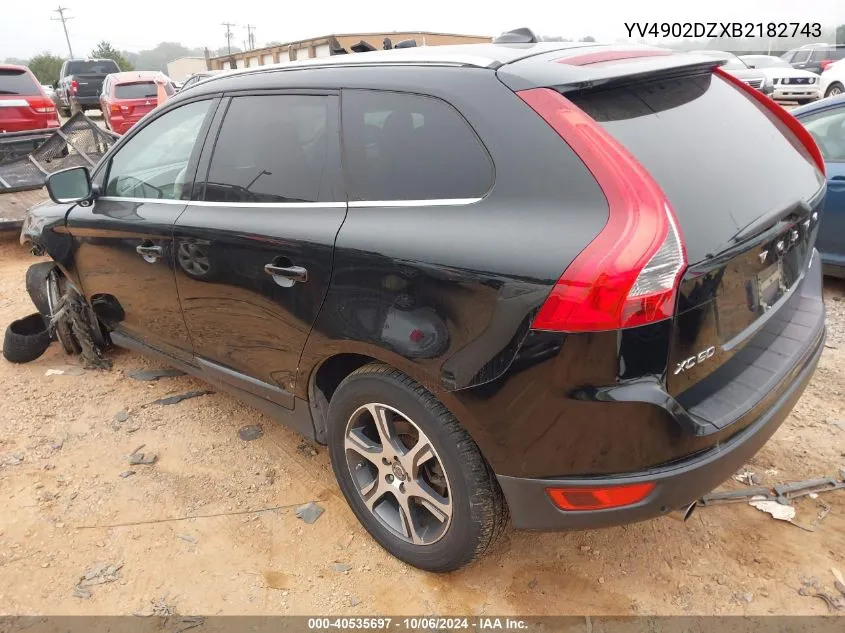 2011 Volvo Xc60 T6 VIN: YV4902DZXB2182743 Lot: 40535697