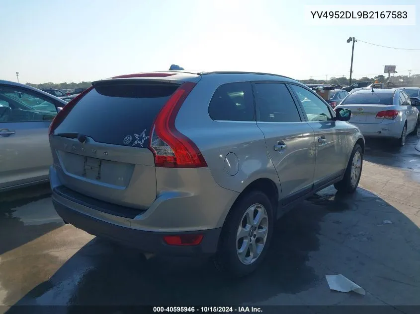 YV4952DL9B2167583 2011 Volvo Xc60 3.2/3.2 R-Design