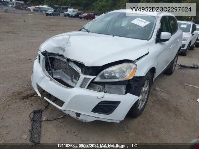 2012 Volvo Xc60 3.2 VIN: YV4952DZ3C2297624 Lot: 12110263