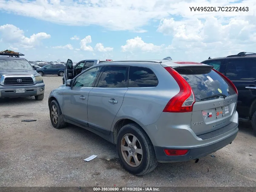 2012 Volvo Xc60 VIN: YV4952DL7C2272463 Lot: 39838690