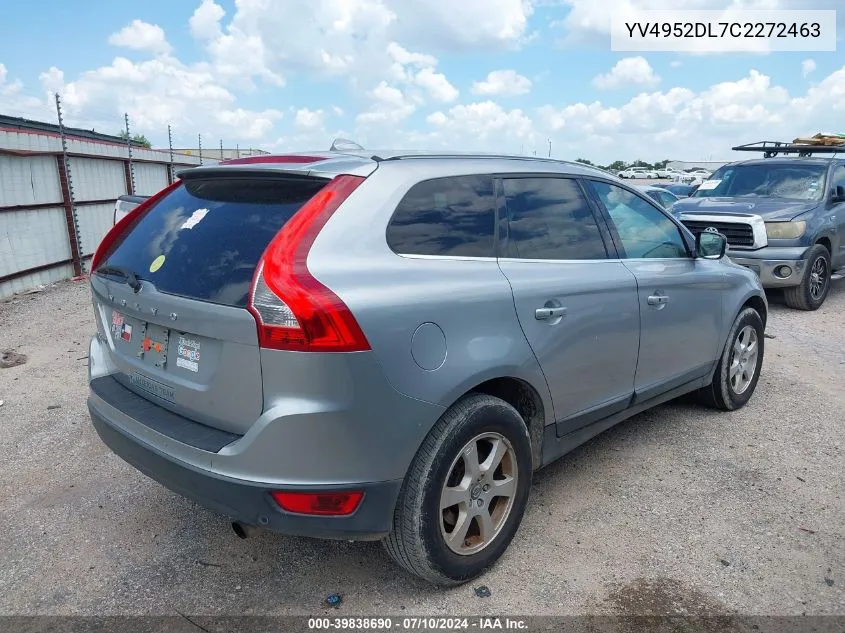 2012 Volvo Xc60 VIN: YV4952DL7C2272463 Lot: 39838690