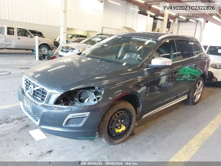 YV4902DZ1C2322826 2012 Volvo Xc60 T6/T6 Platinum/T6 Premier Plus/T6 R-Design/T6 R-Design Platinum/T6 R-Design Premier Plus