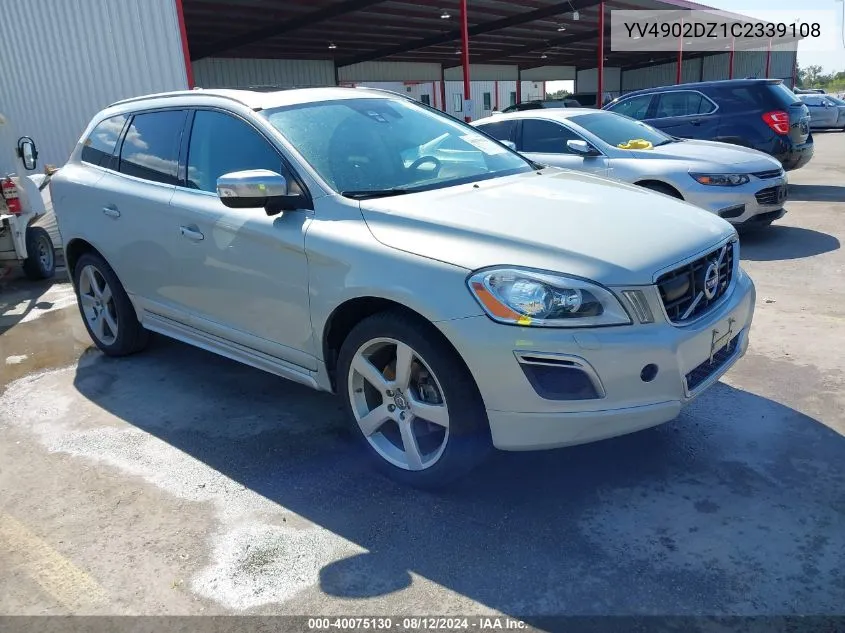 2012 Volvo Xc60 T6/T6 Platinum/T6 Premier Plus/T6 R-Design/T6 R-Design Platinum/T6 R-Design Premier Plus VIN: YV4902DZ1C2339108 Lot: 40075130