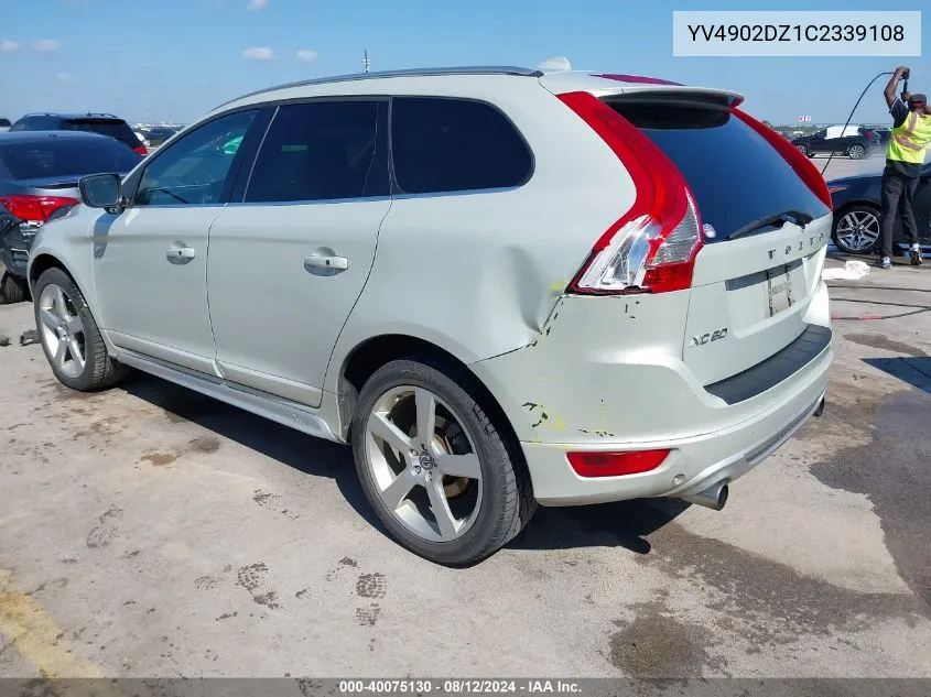 YV4902DZ1C2339108 2012 Volvo Xc60 T6/T6 Platinum/T6 Premier Plus/T6 R-Design/T6 R-Design Platinum/T6 R-Design Premier Plus