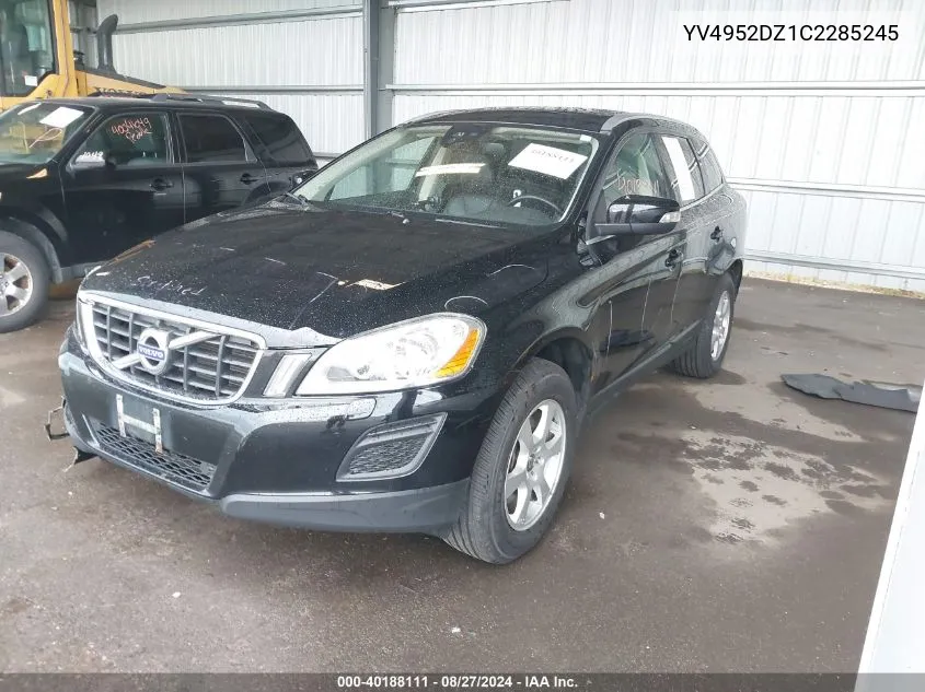 2012 Volvo Xc60 3.2/3.2 Platinum/3.2 Premier/3.2 Premier Plus VIN: YV4952DZ1C2285245 Lot: 40188111