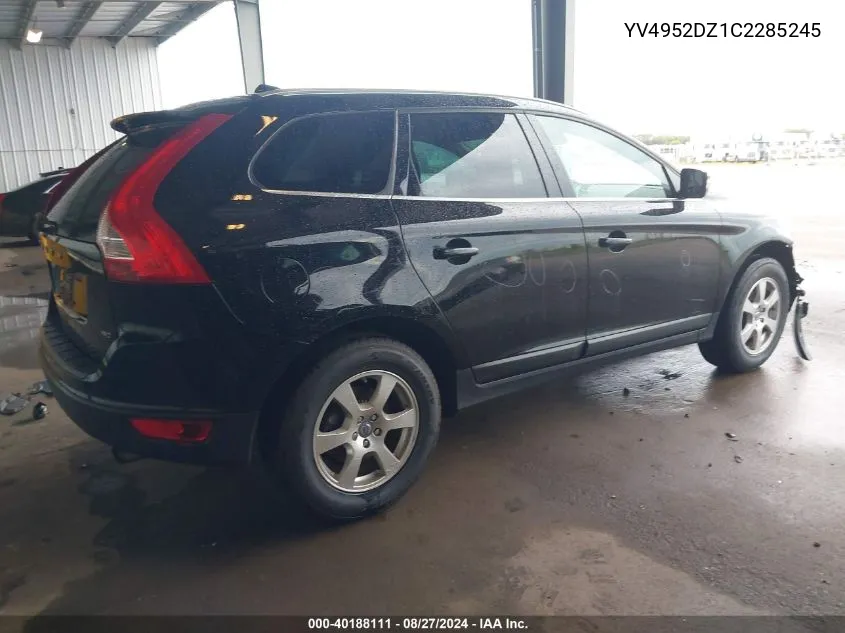 2012 Volvo Xc60 3.2/3.2 Platinum/3.2 Premier/3.2 Premier Plus VIN: YV4952DZ1C2285245 Lot: 40188111