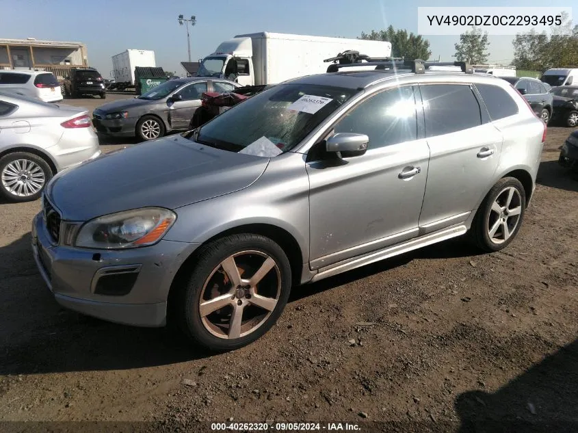 YV4902DZ0C2293495 2012 Volvo Xc60 T6/T6 Platinum/T6 Premier Plus/T6 R-Design/T6 R-Design Platinum/T6 R-Design Premier Plus