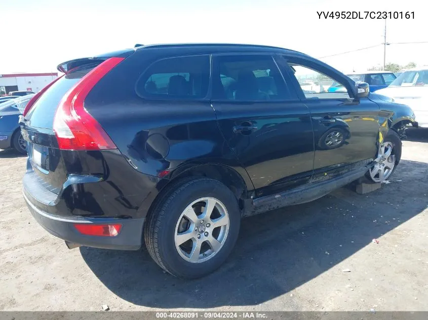 2012 Volvo Xc60 3.2/3.2 Platinum/3.2 Premier/3.2 Premier Plus VIN: YV4952DL7C2310161 Lot: 40268091