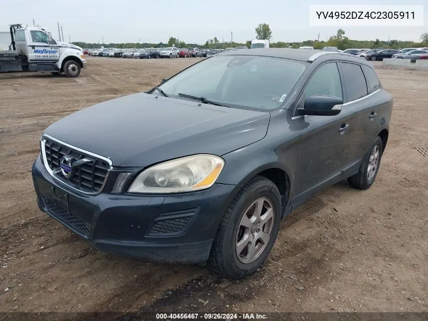 2012 Volvo Xc60 3.2/3.2 Platinum/3.2 Premier/3.2 Premier Plus VIN: YV4952DZ4C2305911 Lot: 40456467