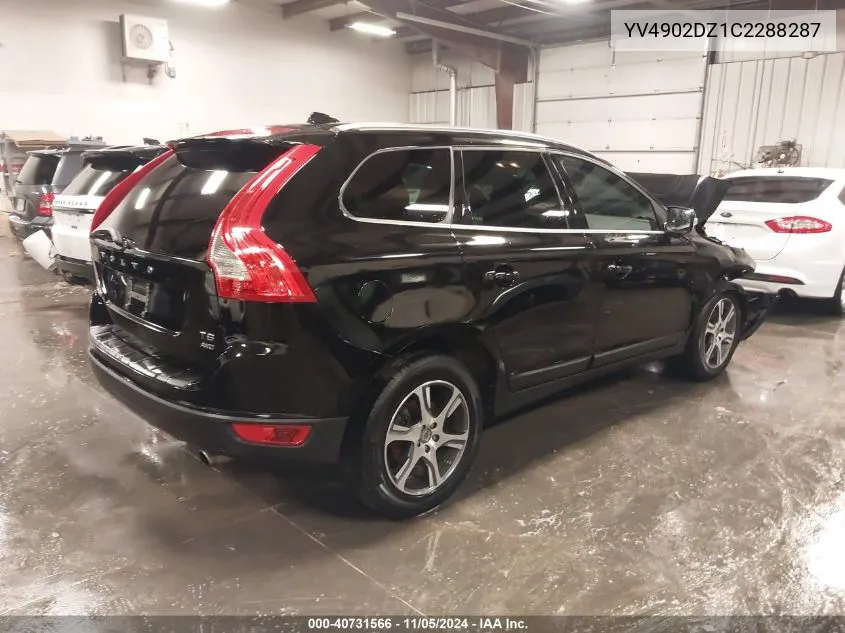 YV4902DZ1C2288287 2012 Volvo Xc60 T6/T6 Platinum/T6 Premier Plus/T6 R-Design/T6 R-Design Platinum/T6 R-Design Premier Plus