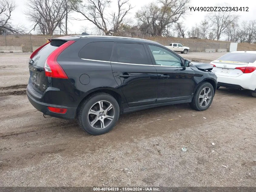 2012 Volvo Xc60 T6/T6 Platinum/T6 Premier Plus/T6 R-Design/T6 R-Design Platinum/T6 R-Design Premier Plus VIN: YV4902DZ2C2343412 Lot: 40764519