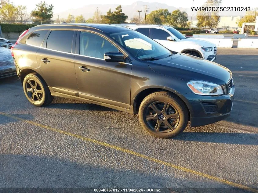 2012 Volvo Xc60 T6/T6 Platinum/T6 Premier Plus/T6 R-Design/T6 R-Design Platinum/T6 R-Design Premier Plus VIN: YV4902DZ5C2310243 Lot: 40767812