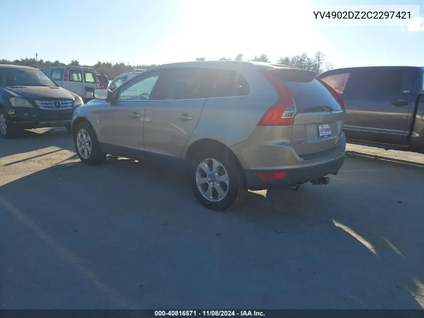 2012 Volvo Xc60 T6 Premier Plus VIN: YV4902DZ2C2297421 Lot: 40816571