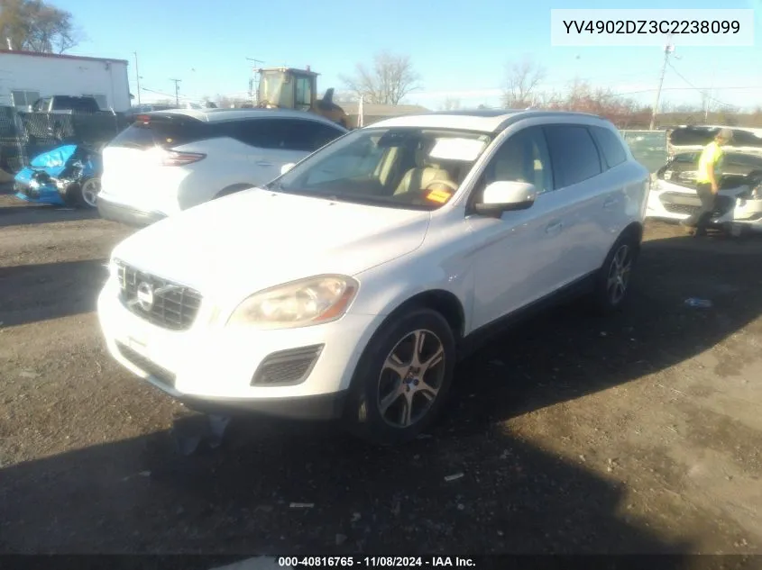 2012 Volvo Xc60 T6 R-Design VIN: YV4902DZ3C2238099 Lot: 40816765