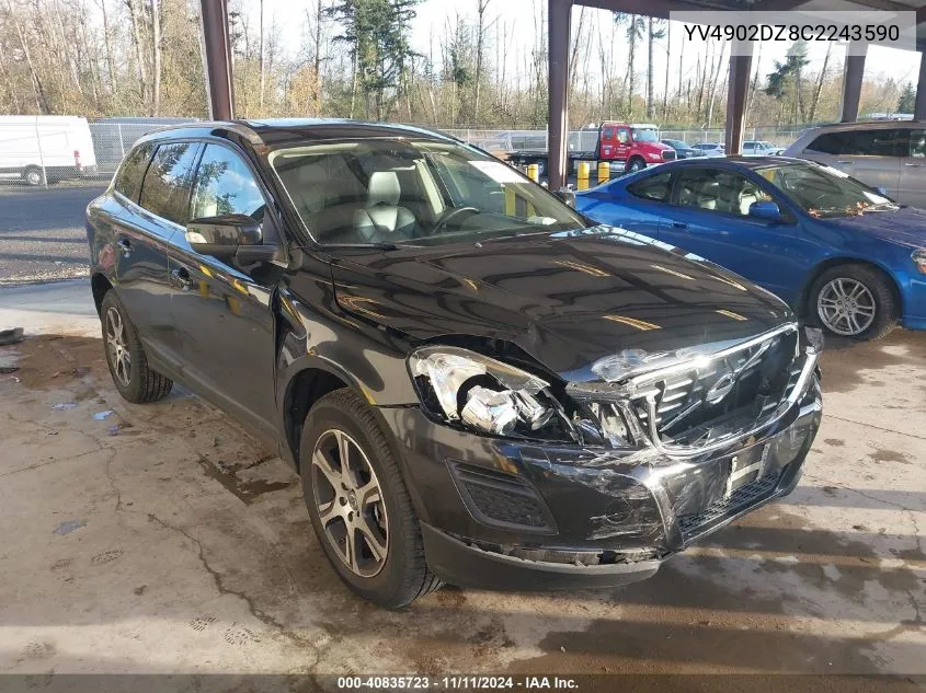 2012 Volvo Xc60 T6 Platinum VIN: YV4902DZ8C2243590 Lot: 40835723