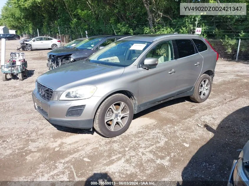 YV4902DZ0D2421347 2013 Volvo Xc60 T6/T6 Platinum/T6 Premier Plus/T6 R-Design/T6 R-Design Platinum/T6 R-Design Premier Plus