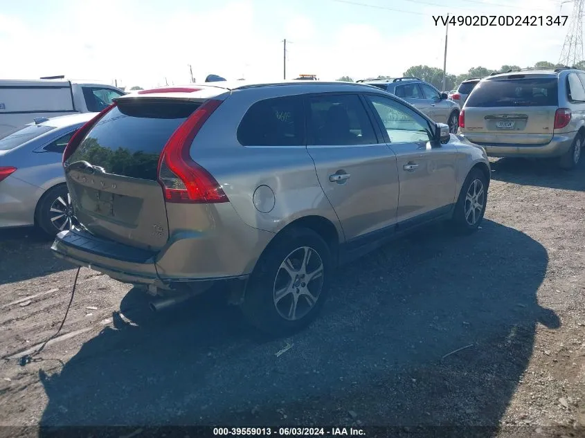 YV4902DZ0D2421347 2013 Volvo Xc60 T6/T6 Platinum/T6 Premier Plus/T6 R-Design/T6 R-Design Platinum/T6 R-Design Premier Plus