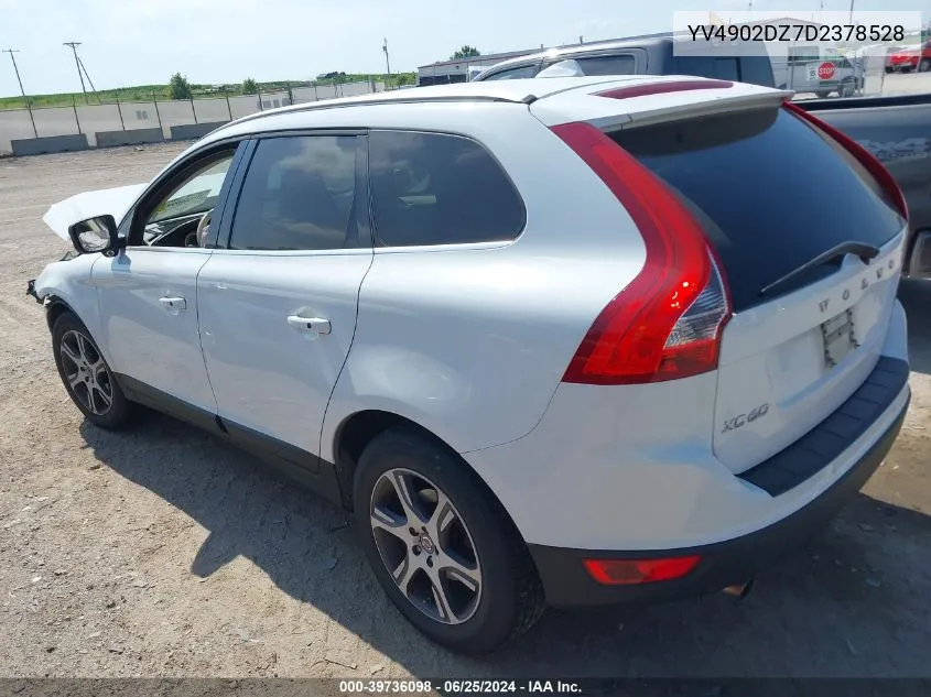 YV4902DZ7D2378528 2013 Volvo Xc60 T6/T6 Platinum/T6 Premier Plus/T6 R-Design/T6 R-Design Platinum/T6 R-Design Premier Plus