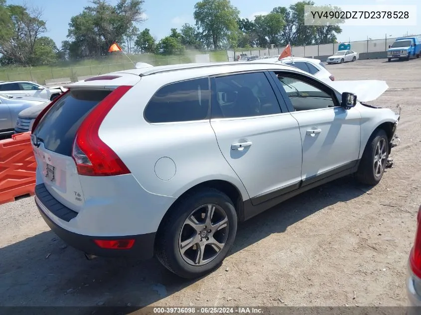 2013 Volvo Xc60 T6/T6 Platinum/T6 Premier Plus/T6 R-Design/T6 R-Design Platinum/T6 R-Design Premier Plus VIN: YV4902DZ7D2378528 Lot: 39736098