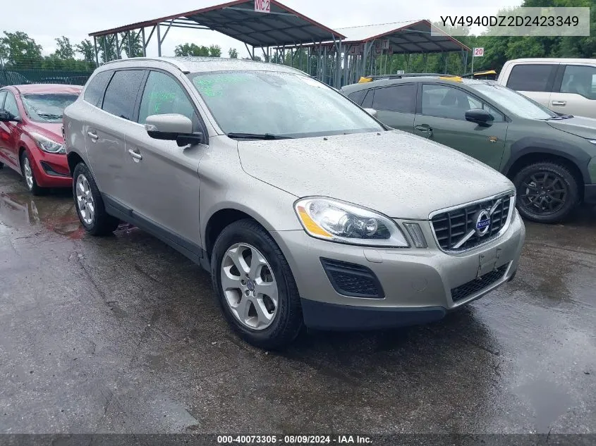 2013 Volvo Xc60 3.2 VIN: YV4940DZ2D2423349 Lot: 40073305